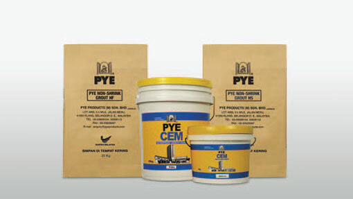 PYE Products Cement Based Products